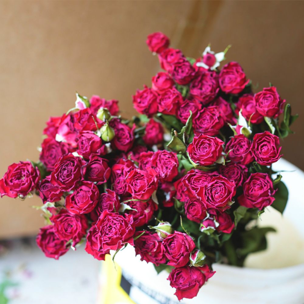 Resin Art Rose - Натуральный букет из сухих роз, сохраненных