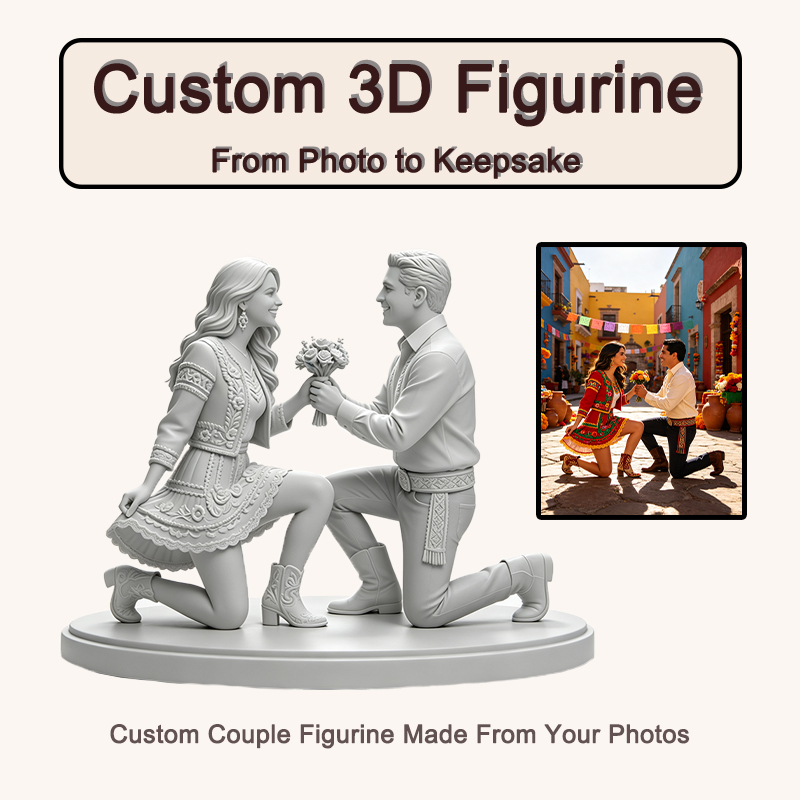 Изготовленная на заказ 3D-печа – обзор и цена Resin Art Wedding Gift