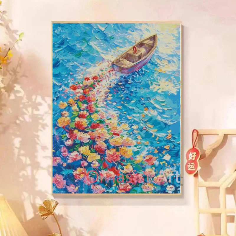 Полный кристалл Алмазная мозаи – обзор и цена Resin Art Wallpaper