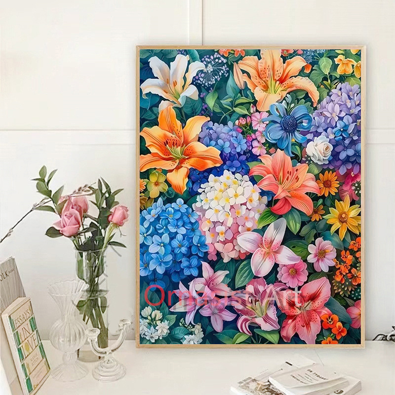 Полный кристалл Алмазная мозаи – обзор и цена Resin Art Wallpaper